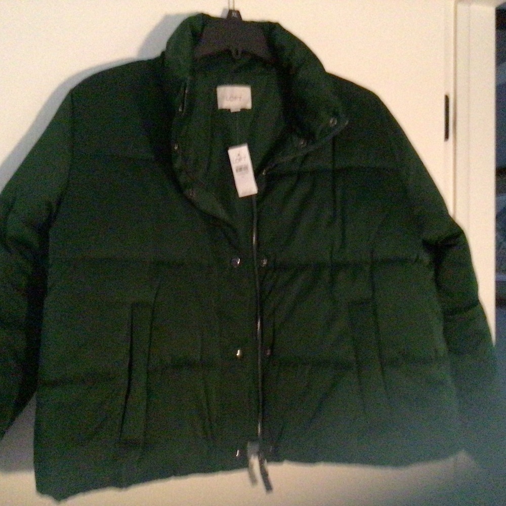Green Loft Puffer Jacket